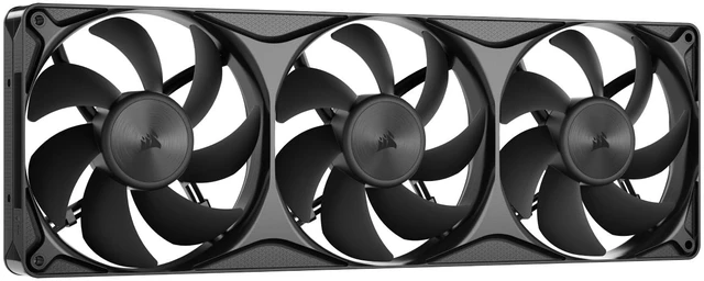 Alt view image 2 of 10 - CORSAIR RS360 II Unified Frame PWM Fans - Daisy-Chain Connectivity - Magnetic Dome Bearing - AirGuide Technology - Zero RPM Mode