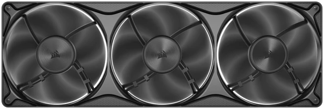 Alt view image 3 of 10 - CORSAIR RS360 II Unified Frame PWM Fans - Daisy-Chain Connectivity - Magnetic Dome Bearing - AirGuide Technology - Zero RPM Mode