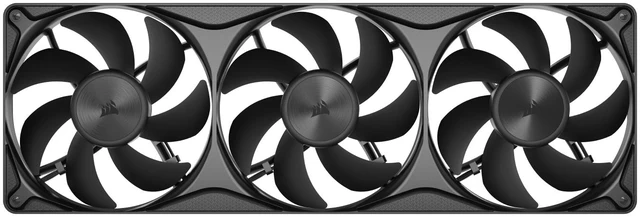 Alt view image 4 of 10 - CORSAIR RS360 II Unified Frame PWM Fans - Daisy-Chain Connectivity - Magnetic Dome Bearing - AirGuide Technology - Zero RPM Mode