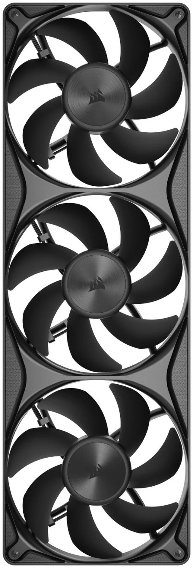 Alt view image 8 of 10 - CORSAIR RS360 II Unified Frame PWM Fans - Daisy-Chain Connectivity - Magnetic Dome Bearing - AirGuide Technology - Zero RPM Mode