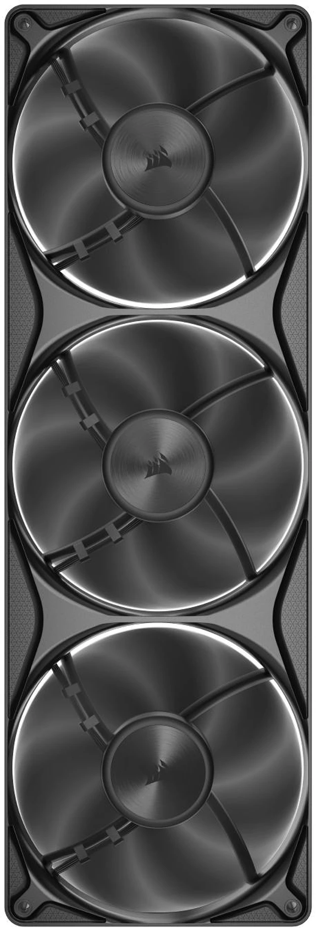 Alt view image 7 of 10 - CORSAIR RS360 II Unified Frame PWM Fans - Daisy-Chain Connectivity - Magnetic Dome Bearing - AirGuide Technology - Zero RPM Mode