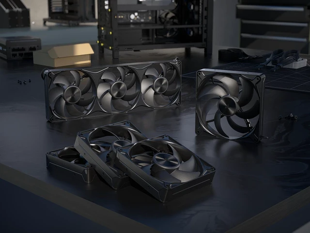 Alt view image 10 of 10 - CORSAIR RS360 II Unified Frame PWM Fans - Daisy-Chain Connectivity - Magnetic Dome Bearing - AirGuide Technology - Zero RPM Mode