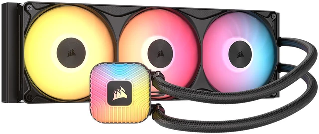 Main image of CORSAIR NAUTILUS II 360 RS ARGB Liquid CPU Cooler - Vibrant ARGB Lighting - FlowDrive 2S Pump - RS II ARGB Unified Frame Fans - 360mm Radiator - Fits AMD AM5/AM4 & Intel LGA 1851/1700
