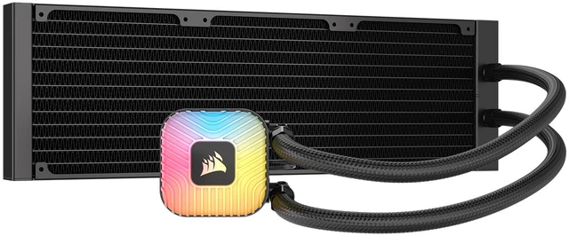 Alt view image 2 of 9 - CORSAIR NAUTILUS II 360 RS ARGB Liquid CPU Cooler - Vibrant ARGB Lighting - FlowDrive 2S Pump - RS II ARGB Unified Frame Fans - 360mm Radiator - Fits AMD AM5/AM4 & Intel LGA 1851/1700