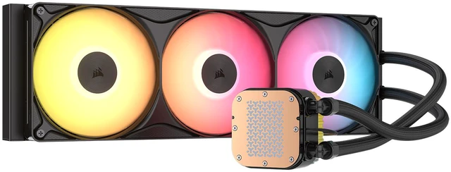 Alt view image 3 of 9 - CORSAIR NAUTILUS II 360 RS ARGB Liquid CPU Cooler - Vibrant ARGB Lighting - FlowDrive 2S Pump - RS II ARGB Unified Frame Fans - 360mm Radiator - Fits AMD AM5/AM4 & Intel LGA 1851/1700