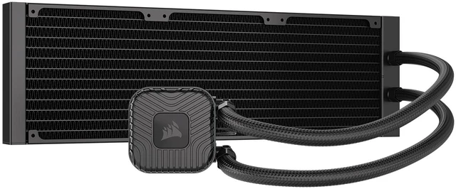 Alt view image 2 of 9 - Corsair Nautilus II 360 RS Liquid CPU Cooler, 360mm AIO, FlowDrive 2S Pump, RS II Unified Frame Fans, AM5/AM4, LGA 1851/1700, Black