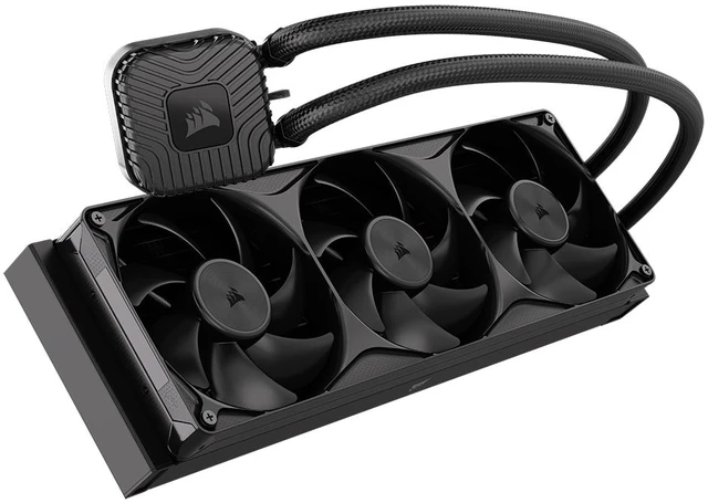 Alt view image 5 of 9 - Corsair Nautilus II 360 RS Liquid CPU Cooler, 360mm AIO, FlowDrive 2S Pump, RS II Unified Frame Fans, AM5/AM4, LGA 1851/1700, Black