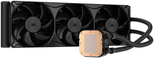 Alt view image 3 of 9 - Corsair Nautilus II 360 RS Liquid CPU Cooler, 360mm AIO, FlowDrive 2S Pump, RS II Unified Frame Fans, AM5/AM4, LGA 1851/1700, Black
