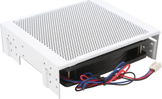 Alt view image 3 of 5 - Scythe KAMA BAY SCKB-1000WH White Case Cooling Fan