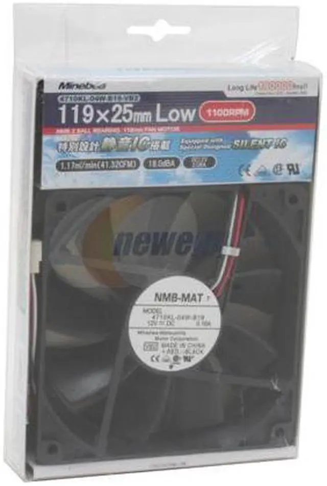 Alt view image 4 of 4 - Scythe Minebea NMB Silent IC Series 4710KL-04W-B19-VB2 Case Cooling Fan