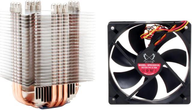 Alt view image 2 of 5 - Scythe SCNJ-1100P 120mm Sleeve CPU Cooler
