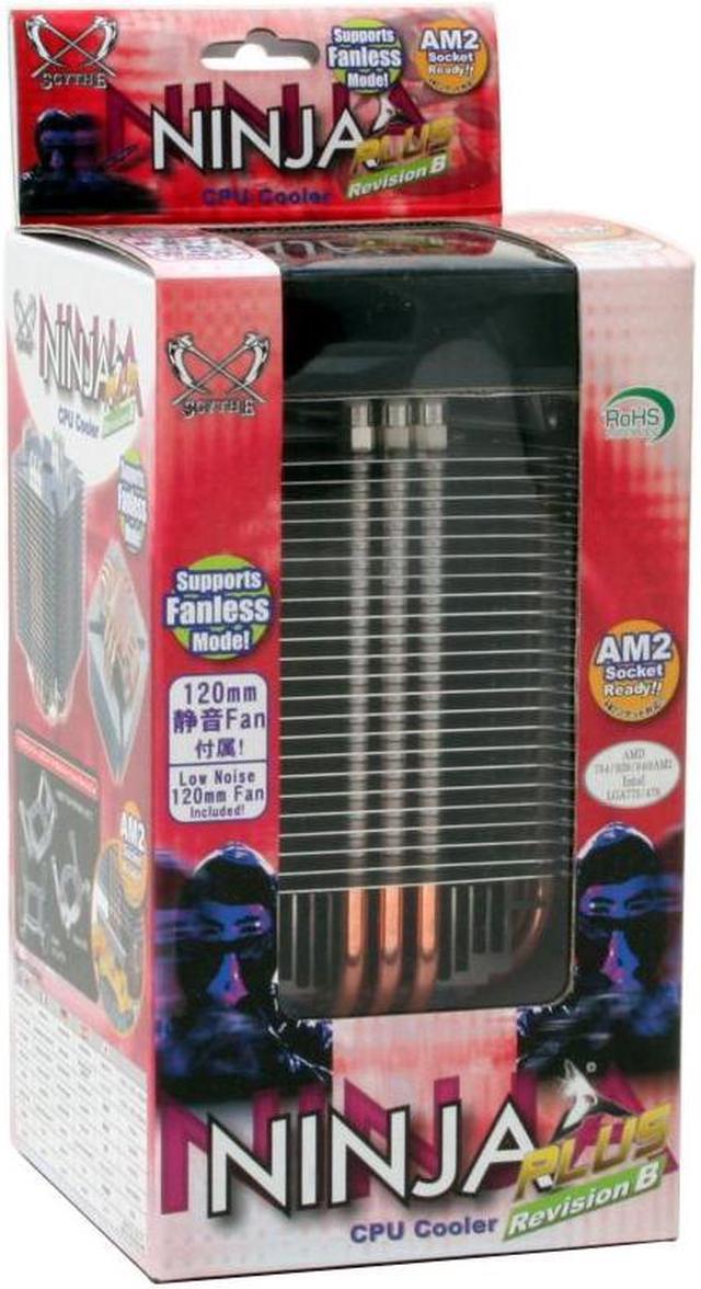 Alt view image 5 of 5 - Scythe SCNJ-1100P 120mm Sleeve CPU Cooler