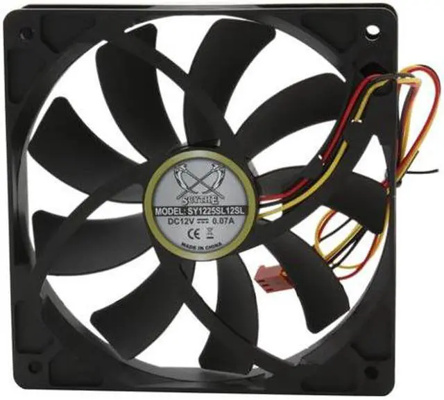 Alt view image 5 of 9 - Scythe SY1225SL12SL "Slipstream" Case Fan