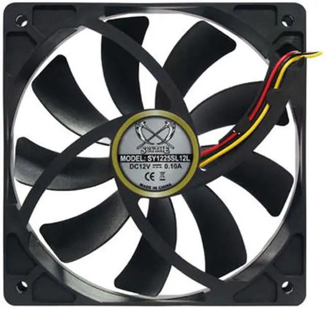 Main image of Scythe SY1225SL12L Black LED "Slipstream" Case Fan