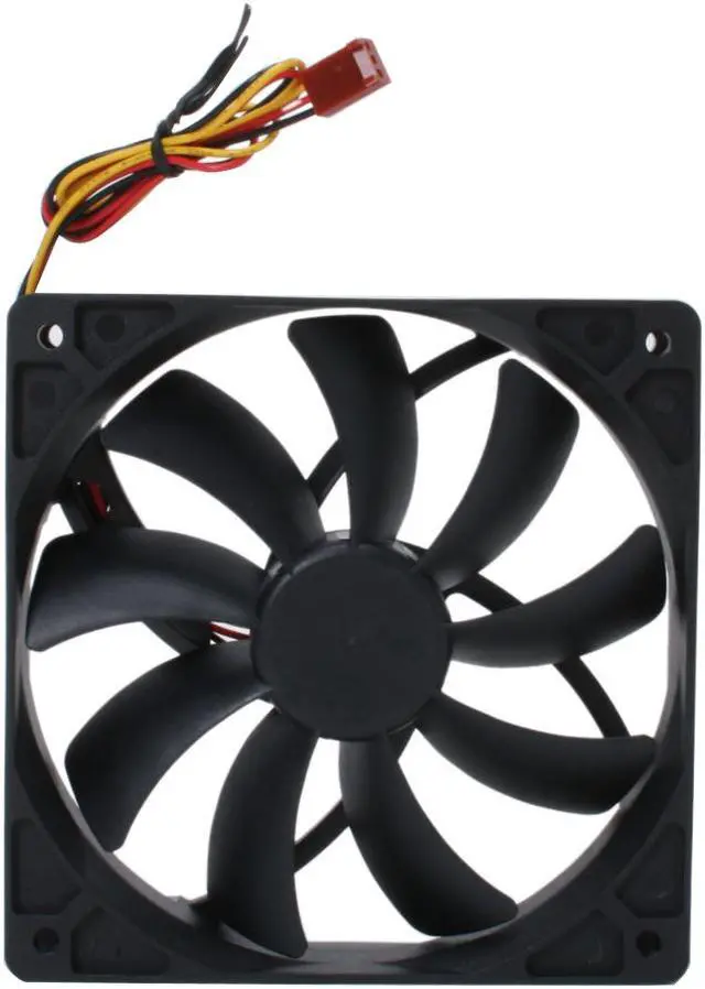 Alt view image 3 of 5 - Scythe SY1225SL12L Black LED "Slipstream" Case Fan