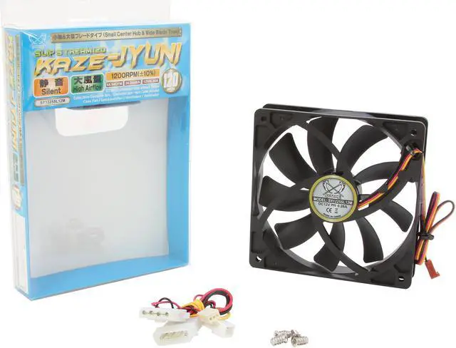 Alt view image 5 of 5 - Scythe SY1225SL12M "Slipstream" Case Fan