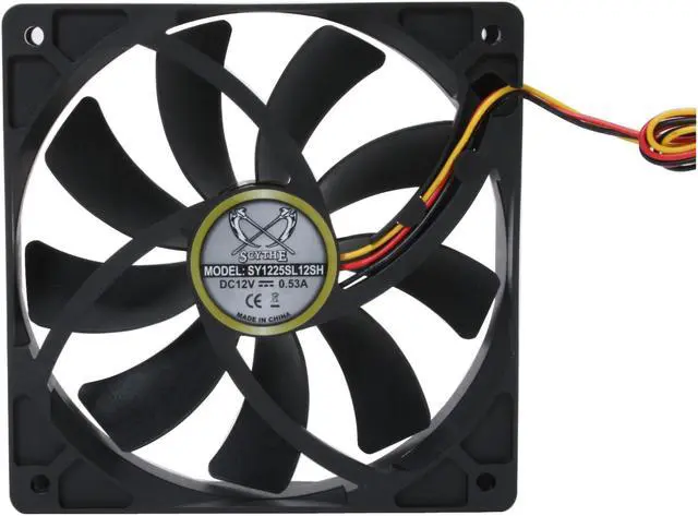 Alt view image 3 of 6 - Scythe SY1225SL12SH "Slipstream" Case Fan