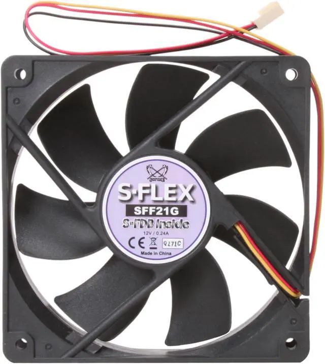 Alt view image 4 of 6 - Scythe S-Flex SFF21G Case cooler