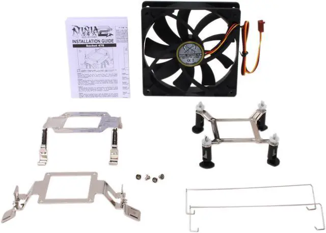 Alt view image 5 of 6 - Scythe SCNJ-2000 120mm Sleeve CPU Cooler