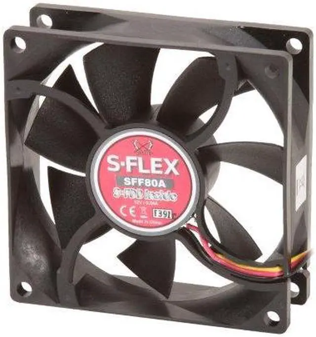 Main image of Scythe S-FLEX SFF80A 80mm Case cooler