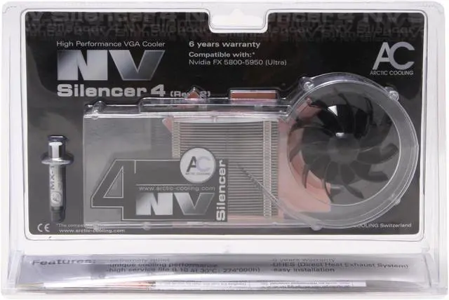 Main image of ARCTIC COOLING AVC-NV4R2 ARCTIC Ceramic Cooling Fan for NVIDIA FX5900-5950 (Ultra)