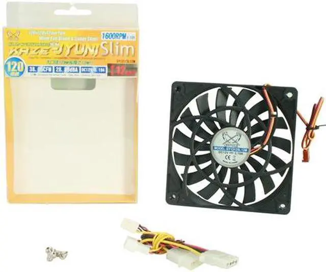 Alt view image 5 of 5 - Scythe SY1212SL12M Case cooler