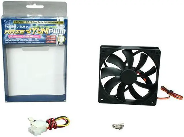 Alt view image 5 of 5 - Scythe SY1225SL12LM-P "Slip Stream" 120mm PWM CaseFan