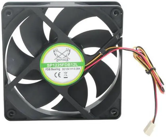 Alt view image 4 of 4 - Scythe Kama Flow 2  120mm case fan  900RPM