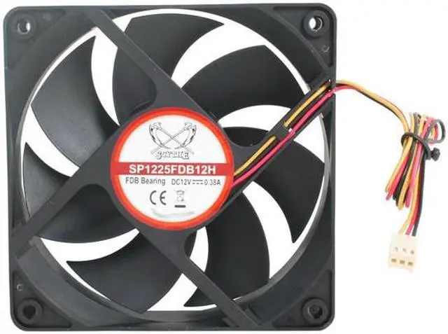 Alt view image 4 of 5 - Scythe Kama Flow 2 SP1225FDB12H Case Fan