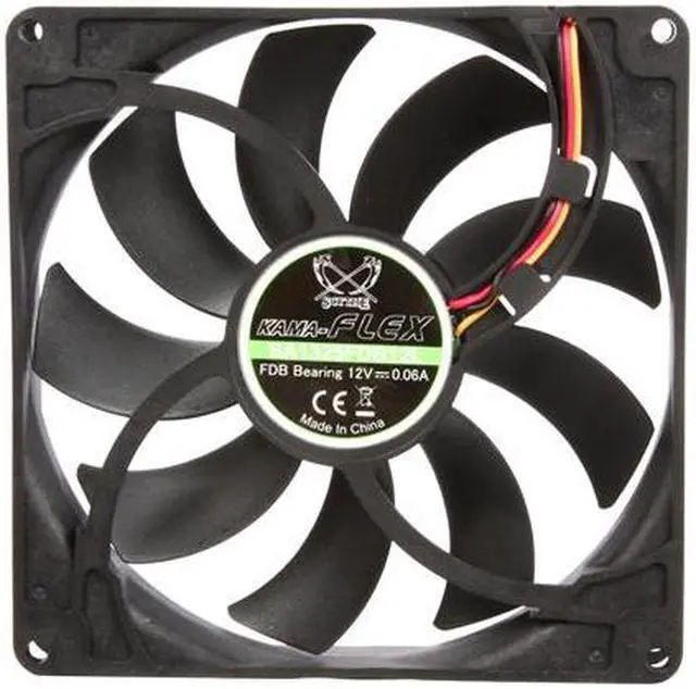 Alt view image 3 of 4 - Scythe Kama FLEX 135 Series SA1325FDB12L 135mm Case Fan