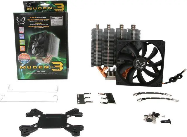 Alt view image 7 of 7 - Scythe SCMG-3000 120mm Heat Pipe CPU Cooler