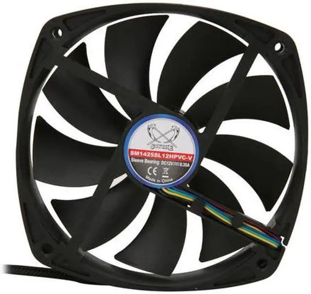 Alt view image 2 of 5 - Scythe SM1425SL12HPVC-V 140mm Slip Stream 140 PWM Adjustable VR