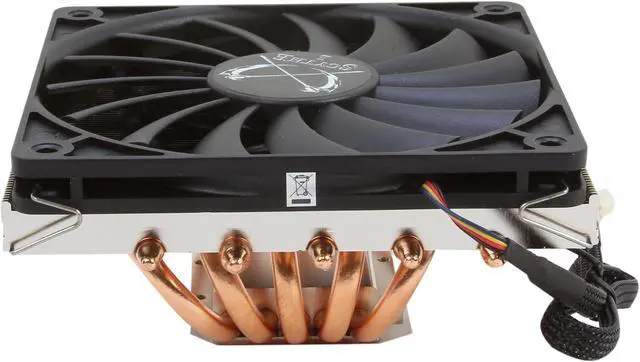 Alt view image 4 of 6 - Scythe SCBSK-2100 120mm Sleeve BIG Shuriken 2 Rev. B CPU Cooler