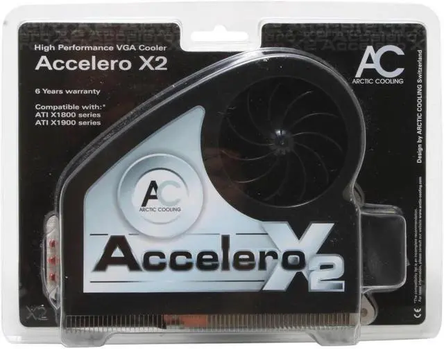 Alt view image 7 of 7 - ARCTIC COOLING Accelero X2 Fluid Dynamic VGA Cooling Fan with Heatsink