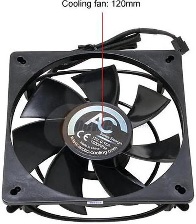 Alt view image 2 of 4 - ARCTIC COOLING Arctic Fan 12 (AF12) Case Cooling Fan