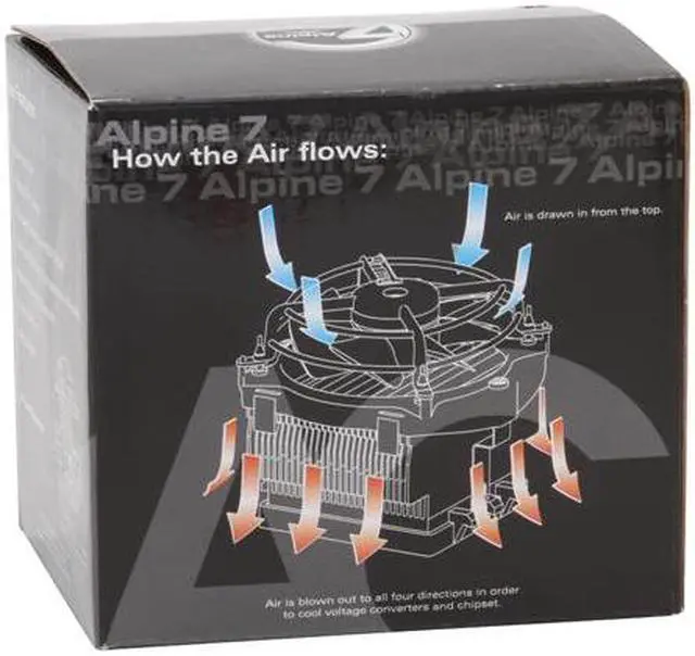 Alt view image 9 of 9 - ARCTIC COOLING ALPINE 7 92mm CPU Cooler