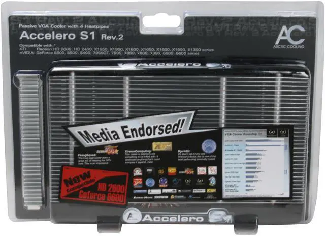 Alt view image 5 of 5 - ARCTIC COOLING Accelero S1 Rev.2 VGA Cooler