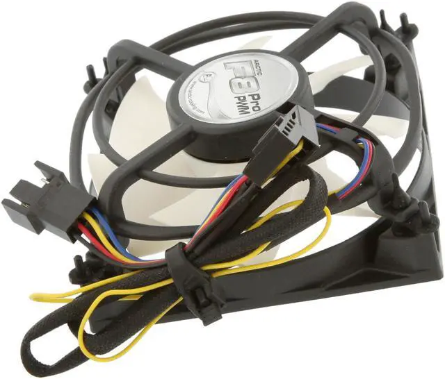 Alt view image 2 of 9 - ARCTIC F8 Pro PWM Fluid Dynamic Bearing Case Fan, 80mm PWM Speed Control, 33CFM at 22dBA