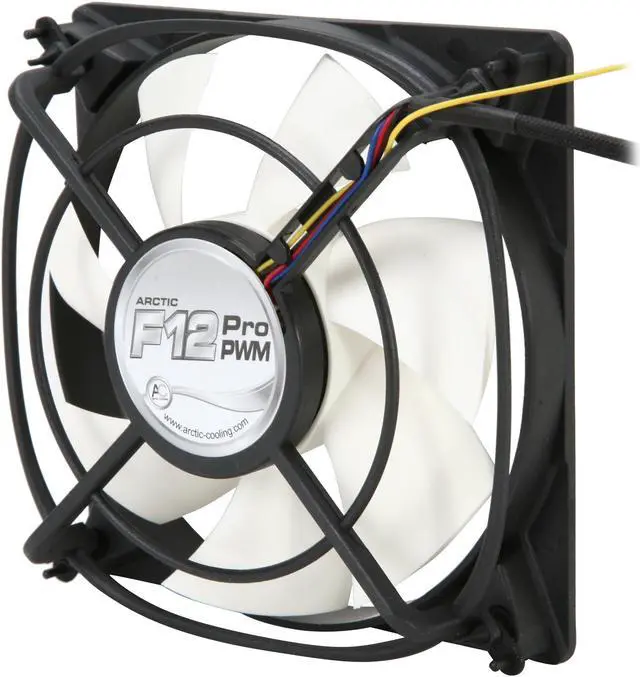 Main image of ARCTIC F12 Pro PWM Fluid Dynamic Bearing Case Fan, 120mm PWM Speed Control, 54CFM at 22dBA
