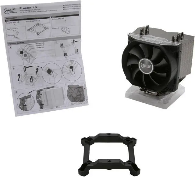 Alt view image 6 of 7 - ARCTIC COOLING Freezer 13 Limited Edition 92mm High Performance CPU Cooler for Intel and AMD