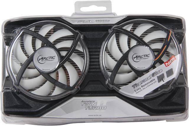 Alt view image 6 of 6 - ARCTIC Accelero TT II VGA Cooler - nVidia & AMD, Dual Quiet 92mm PWM Fans, SLI/CrossFire