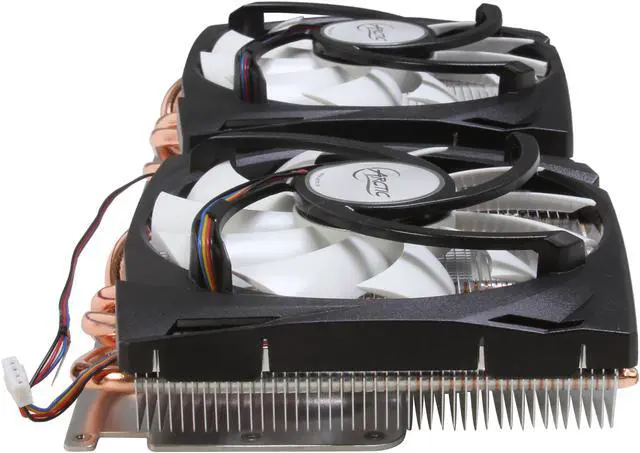 Alt view image 3 of 5 - ARCTIC Accelero TT 6990 VGA Cooler - AMD 6990, Dual Quiet 120mm PWM Fans, Extreme Cooling
