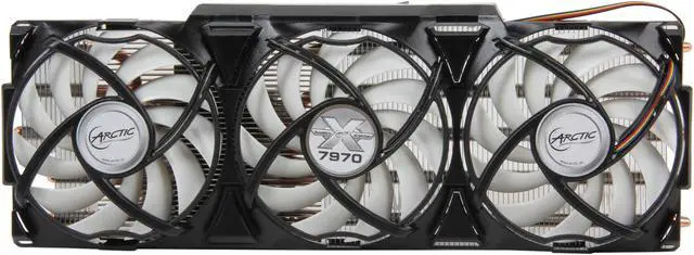 Alt view image 2 of 7 - ARCTIC Accelero Xtreme 7970 VGA Cooler - nVidia & AMD, 3 Quiet 92mm PWM Fans, CrossFire