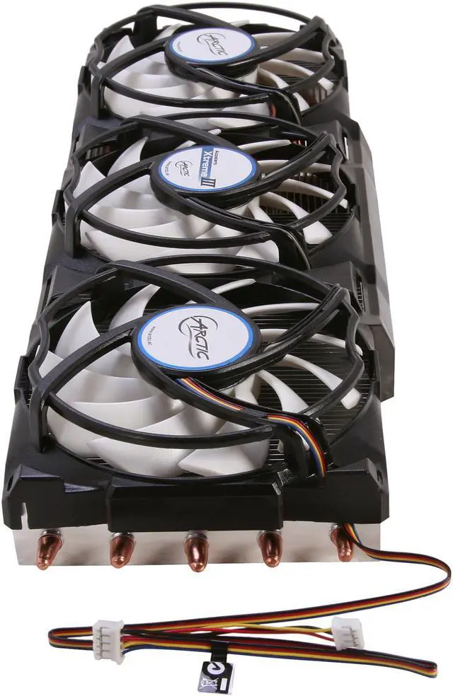 Alt view image 3 of 5 - ARCTIC Accelero Xtreme III VGA Cooler - nVidia & AMD, 3 Quiet 92mm PWM Fans, SLI/CrossFire