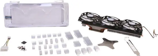 Alt view image 5 of 5 - ARCTIC Accelero Xtreme III VGA Cooler - nVidia & AMD, 3 Quiet 92mm PWM Fans, SLI/CrossFire