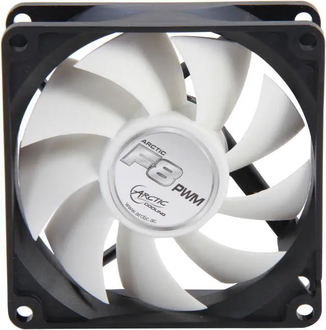 Alt view image 2 of 5 - ARCTIC F8 PWM Fluid Dynamic Bearing Case Fan, 80mm PWM Speed Control, 31 CFM at 22dBA