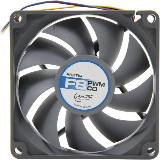 Alt view image 2 of 5 - ARCTIC F8 PWM CO Double Ball-Bearings Case Fan, 80mm PWM Speed Control, for 24/7 Operation