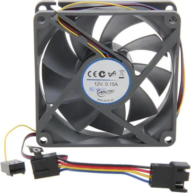 Alt view image 4 of 5 - ARCTIC F8 PWM CO Double Ball-Bearings Case Fan, 80mm PWM Speed Control, for 24/7 Operation