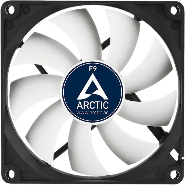 Main image of ARCTIC F9 Fluid Dynamic Bearing Case Fan, 92mm Quiet Blade Design, 43CFM at 23dBA