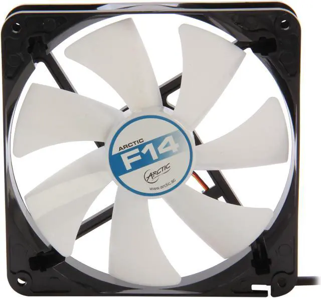 Alt view image 2 of 5 - ARCTIC F14 Fluid Dynamic Bearing Case Fan, 140mm Quiet Blade Design, 77CFM at 22dBA